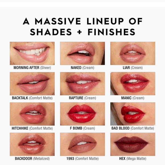 NEW URBAN DECAY Vice Lipstick Bad Blood Comfort Matte - Picture 4 of 13